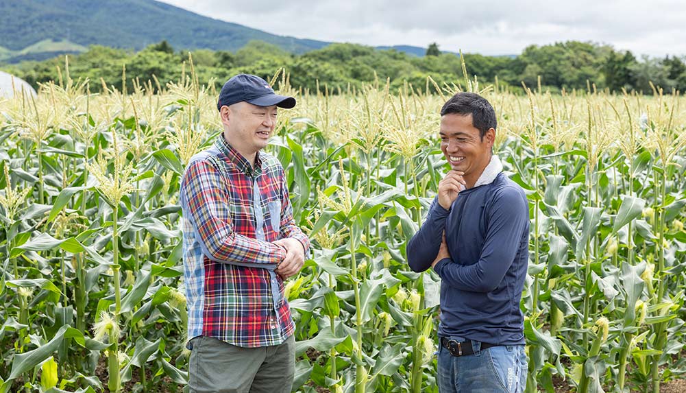 植松シェフと佐伯さん