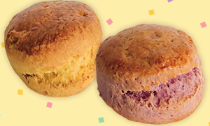 焼き菓子のコーナー