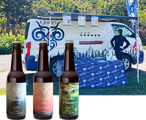 LUPICIA BREWERY 羊蹄山麓ビールのコーナー